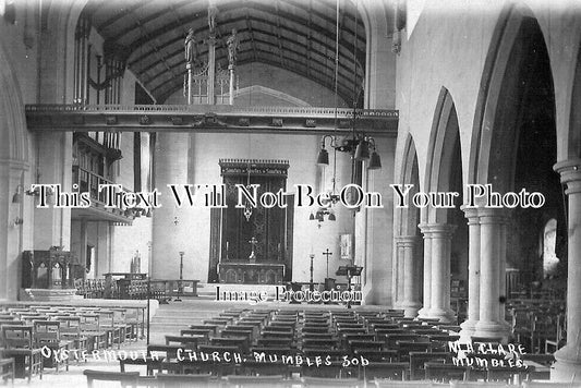WL 377 - Oystermouth Church, Mumbles, Wales c1920