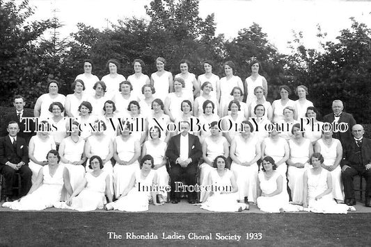WL 383 - The Rhondda Ladies Choral Society, Wales 1933