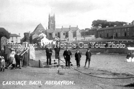 WL 412 - Carriage Bach, Aberaeron, Aberayron, Wales c1906