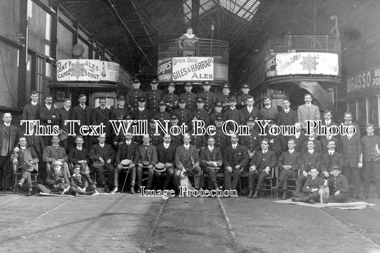 WL 427 - Merthyr Electric Traction Trams, Wales c1913