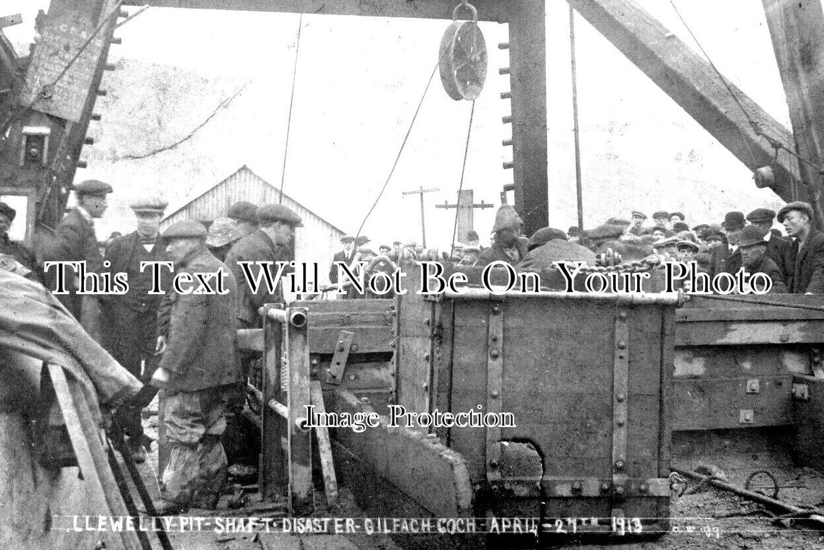 WL 446 - Llewelly Pit Shaft Disaster, Gilfach Goch, Wales 1913