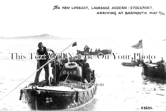 WL 460 - New Lifeboat Laurence Arden At Barmouth, Wales c1939