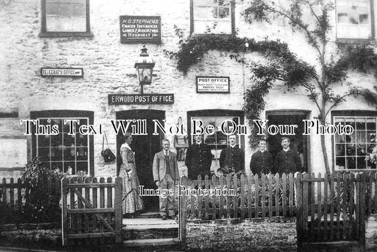 WL 468 - Erwood Village Post Office, Wales c1905