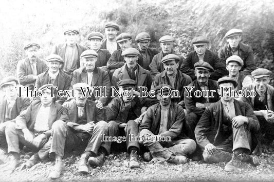 WL 476 - Coal Miners, Wrexham Area, Wales c1910