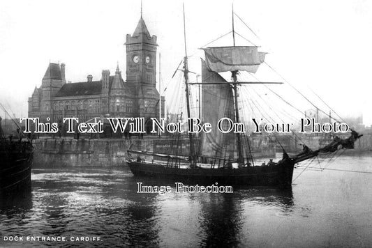 WL 479 - Dock Entrance, Cardiff, Glamorgan, Wales