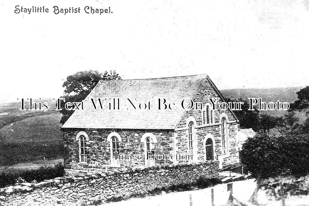 WL 480 - Staylittle Baptist Church, Wales c1905