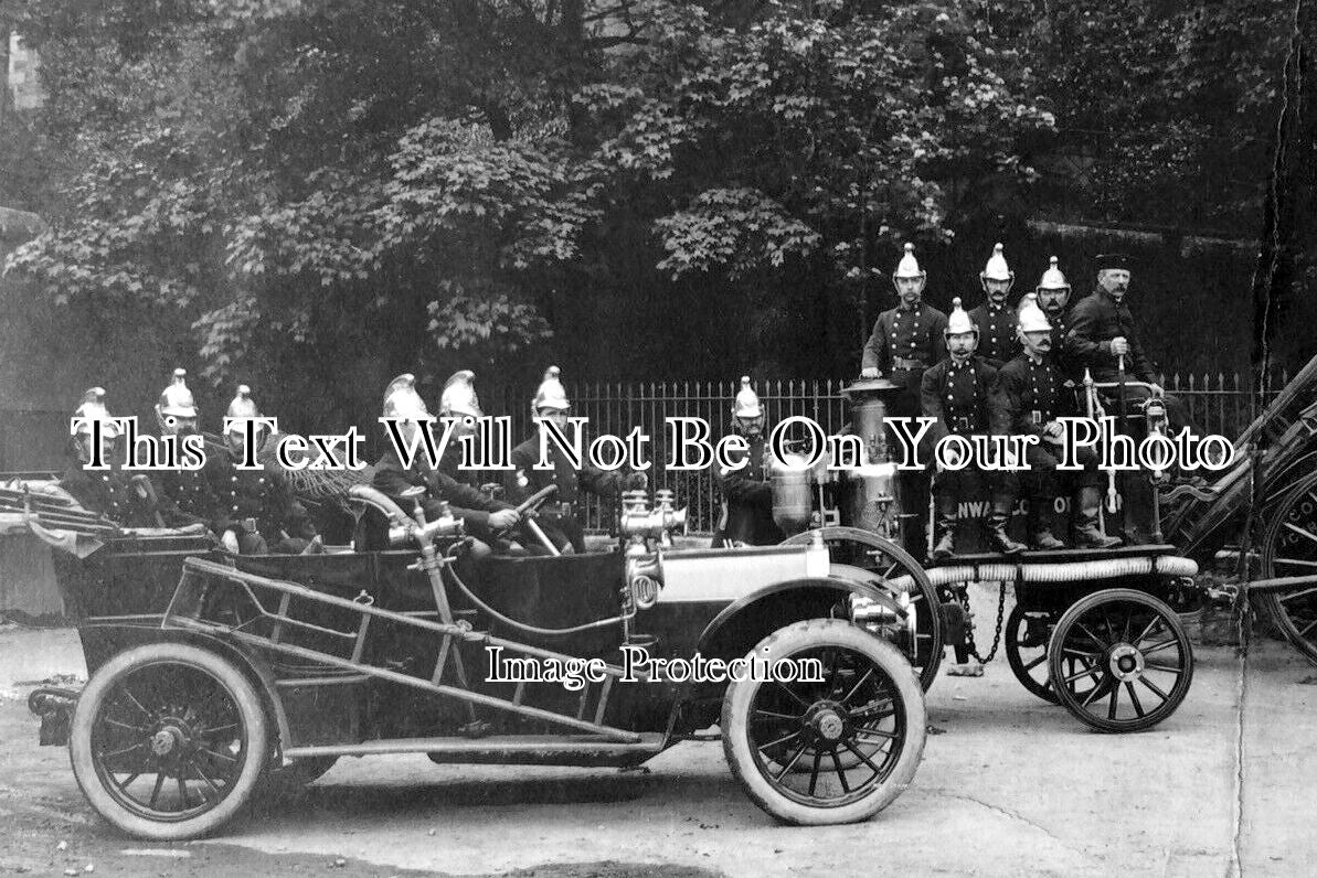 WL 487 - Conway Fire Brigade, Merryweather Berliet Fire Car, Wales 1914