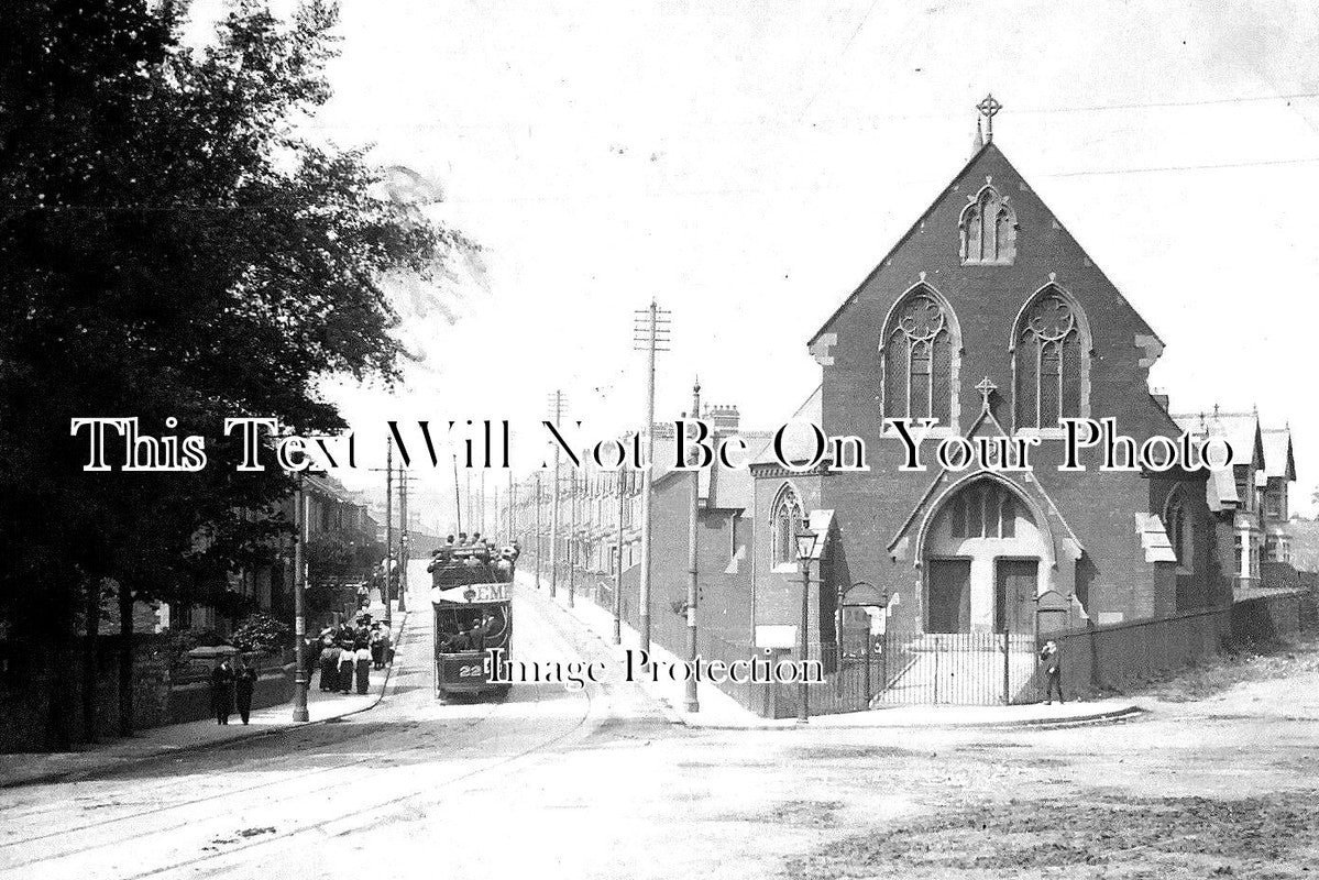 WL 488 - Newport Church, Wales c1905