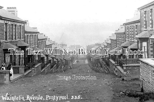 WL 50 - Wainfelin Avenue, Pontypool, Monmouthshire, Wales c1923