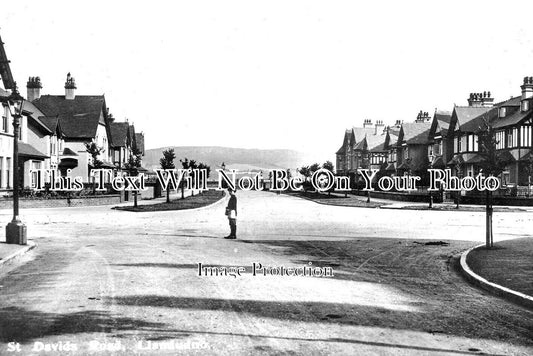WL 515 - St Davids Road, Llandudno, Wales c1916