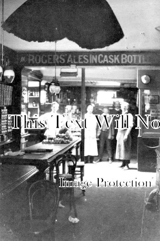 WL 524 - Merthyr Tydfil Shop Interior, Glamorgan, Wales c1912