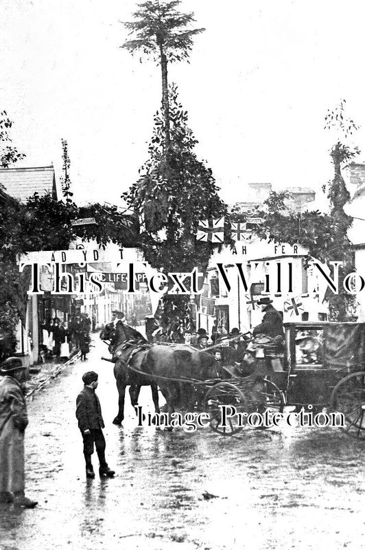 WL 547 - Tregaron Parade, Glamorgan, Wales 1906