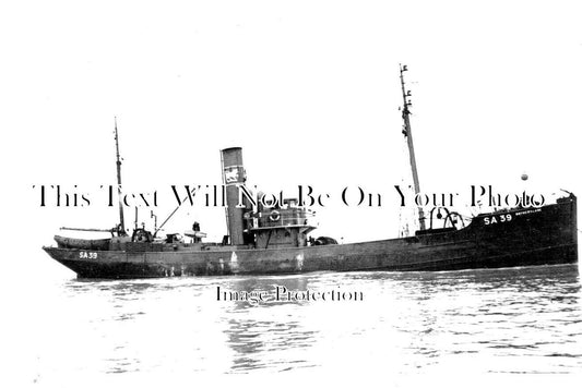 WL 553 - Swansea Trawler Fishing Boat, Rotherslade, Wales