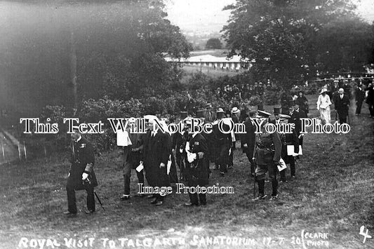 WL 586 - Royal Visit To Bronllys Sanatorium, Talgarth, Wales 1920