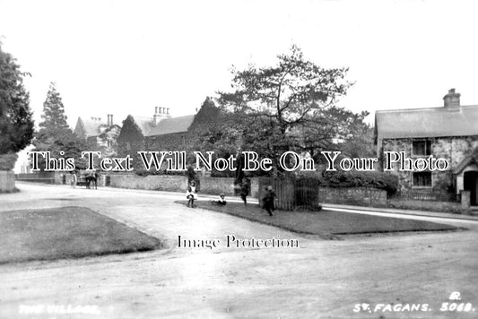 WL 598 - The Village, St Fagans, Glamorgan, Wales c1910