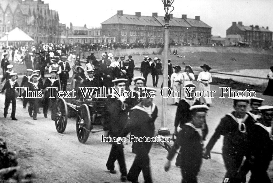 WL 601 - Porthcawl Naval Procession, Wales c1913