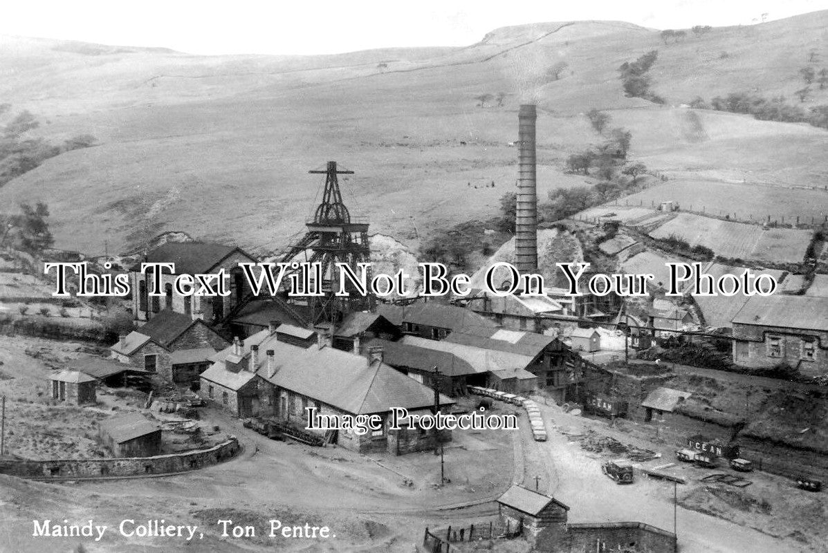 WL 602 - Maindy Colliery, Ton Pentre, Rhondda, Wales c1940