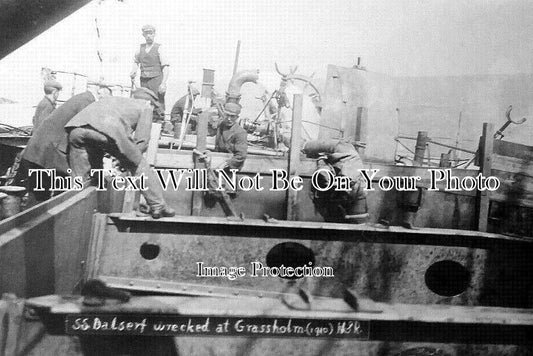 WL 614 - SS Dalsert Wrecked At Grassholm, Wales
