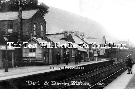 WL 627 - Deri & Darran Railway Station, Caerphilly, Glamorgan, Wales