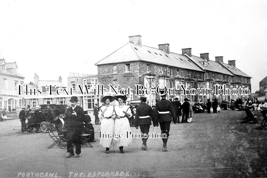 WL 639 - The Esplanade, Porthcawl, Wales c1910