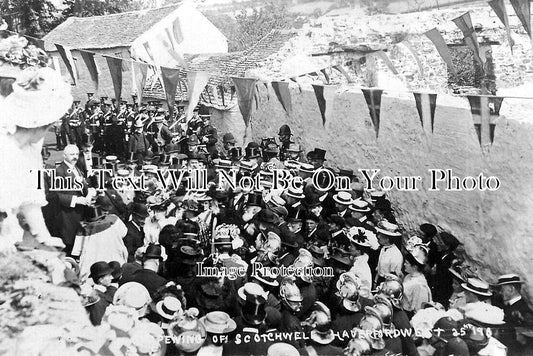 WL 679 - Opening Of Scotchwell Walk, Haverfordwest, Wales 1908