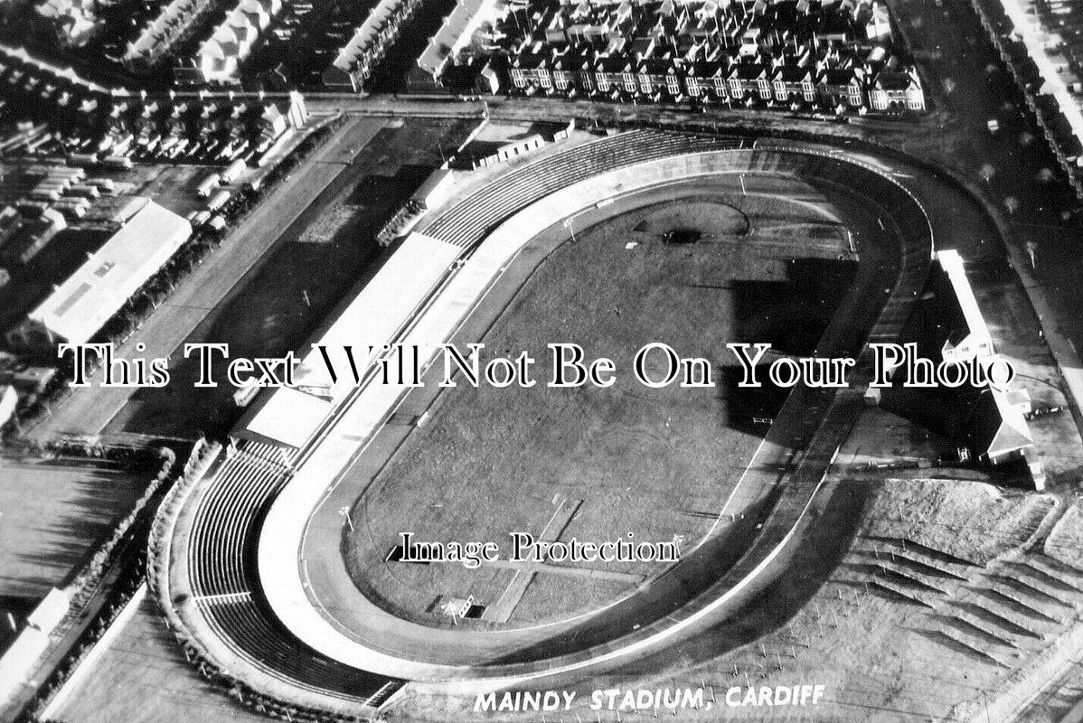 WL 688 - Maindy Stadium, Cardiff, Wales c1958