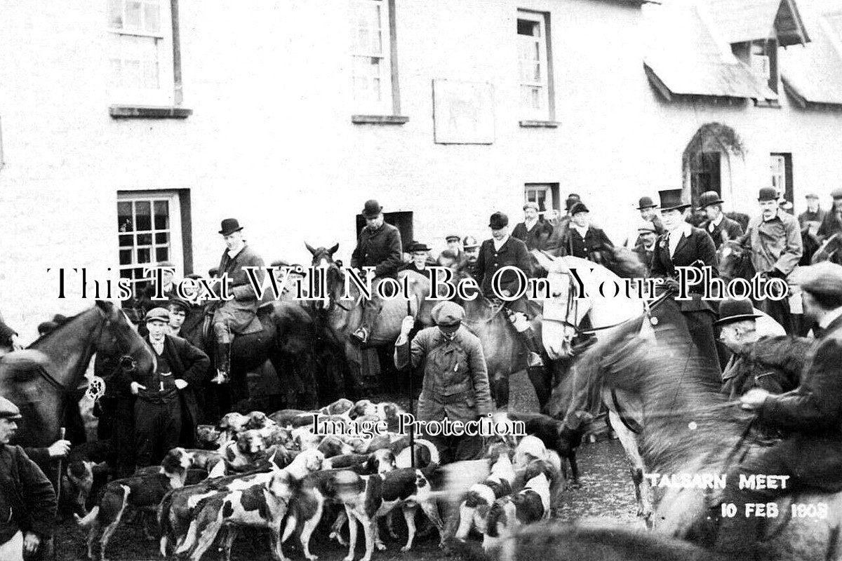 WL 691 - Talsarn Meet Fox Hunt, Wales 1908