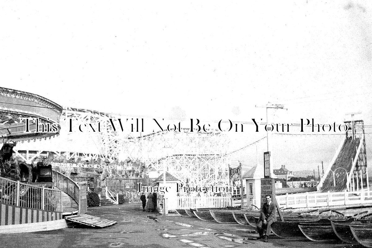 WL 724 - Rhyl Pleasure Beach Fun Fair, Wales c1920