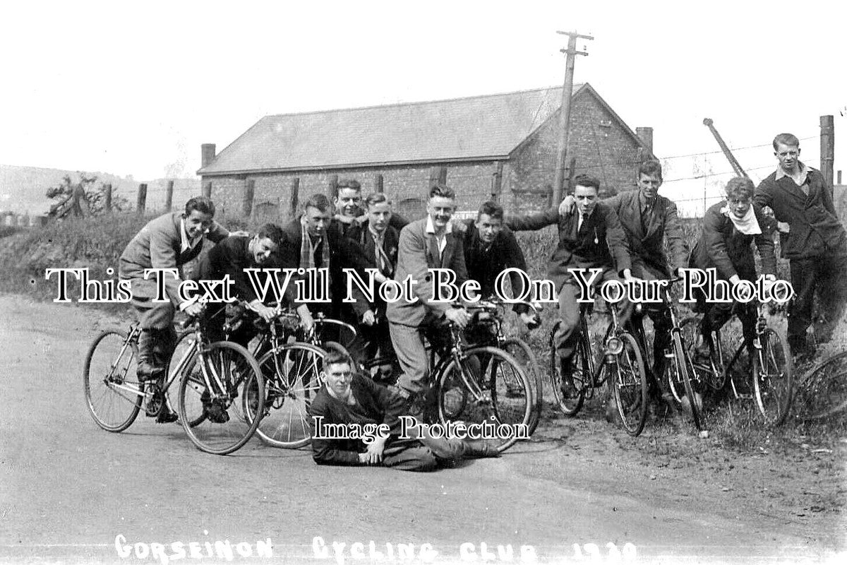 WL 729 - Gorseinon Cycling Club, Swansea, Wales 1930