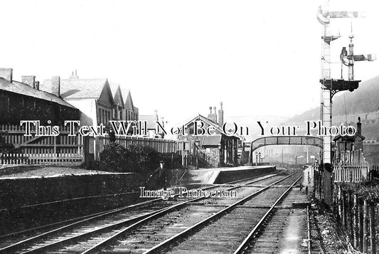 WL 730 - Rhymney Railway Station, Brithdir, Caerphilly, Wales 1914
