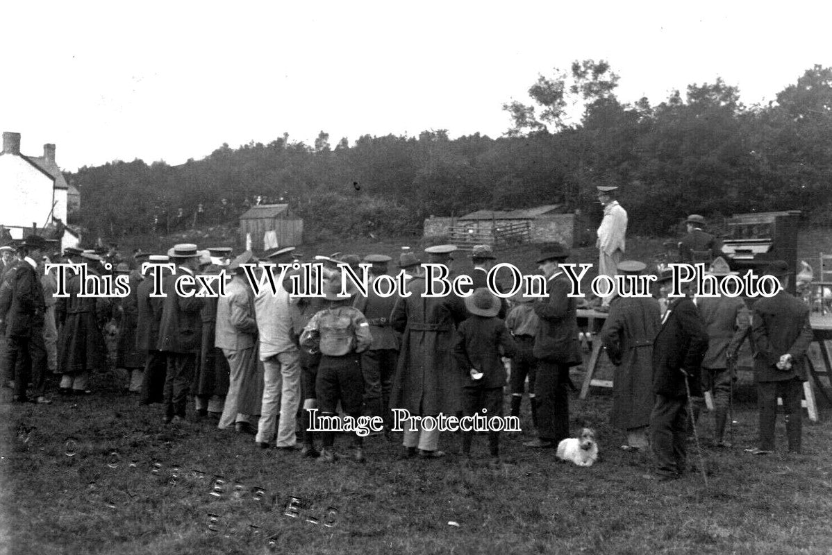 WL 740 - Wounded Soldiers Reception, Glyn Neath, Wales 1916