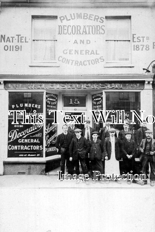 WL 752 - Plumbers & Decorators, Clifton Street, Roath, Cardiff, Wales