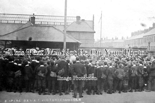WL 760 - Empire Day At Victoria Schools, Wrexham, Wales 1906