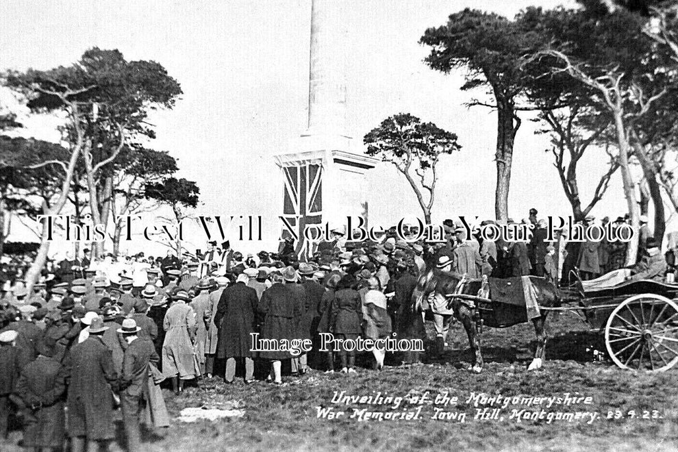 WL 765 - Montgomeryshire War Memorial Unveiling, Montgomery, Wales – JB ...