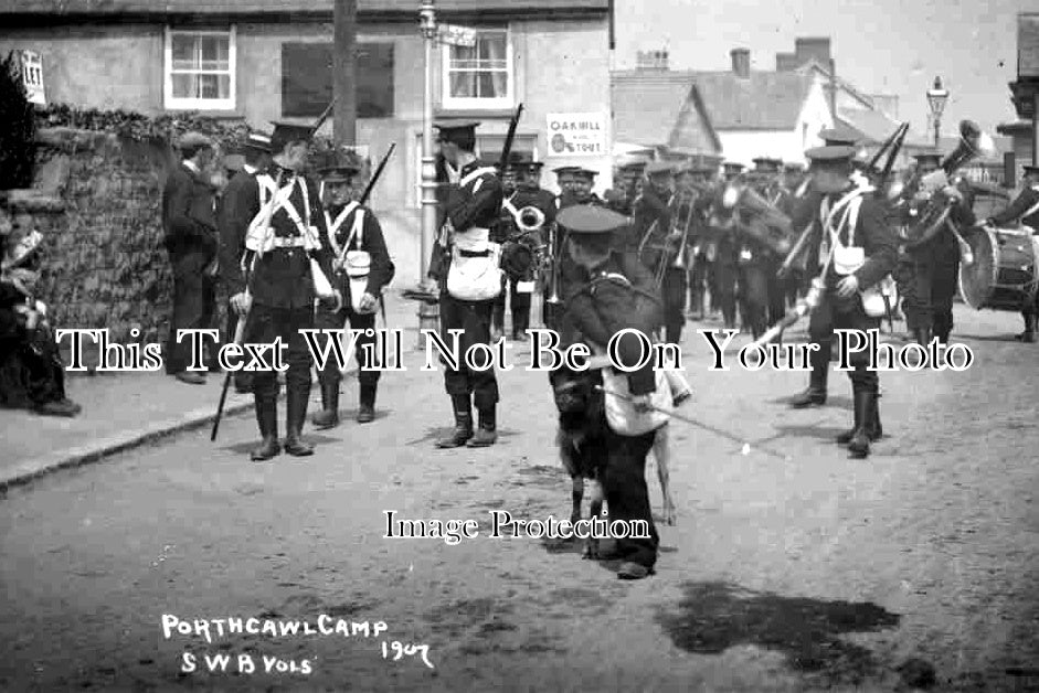 WL 839 - Portcawl Military Camp, Wales 1907