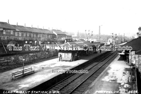 WL 857 - Llantrisant Railway Station, Wales c1918