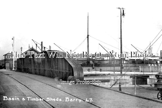 WL 868 - Basin & Timber Sheds, Barry, Wales