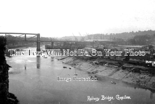 WL 887 - Chepstow Railway Bridge, Monmouthshire, Wales