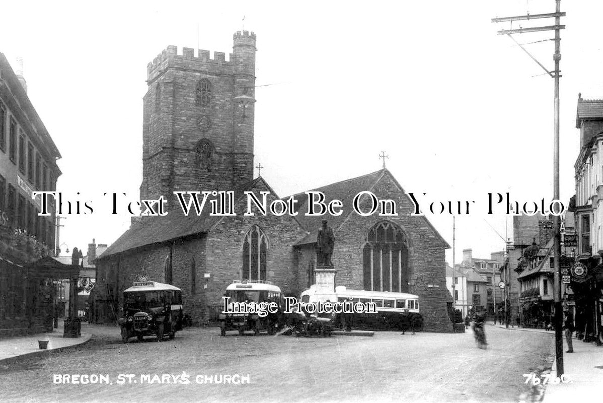 WL 90 - St Marys Church, Brecon, Wales
