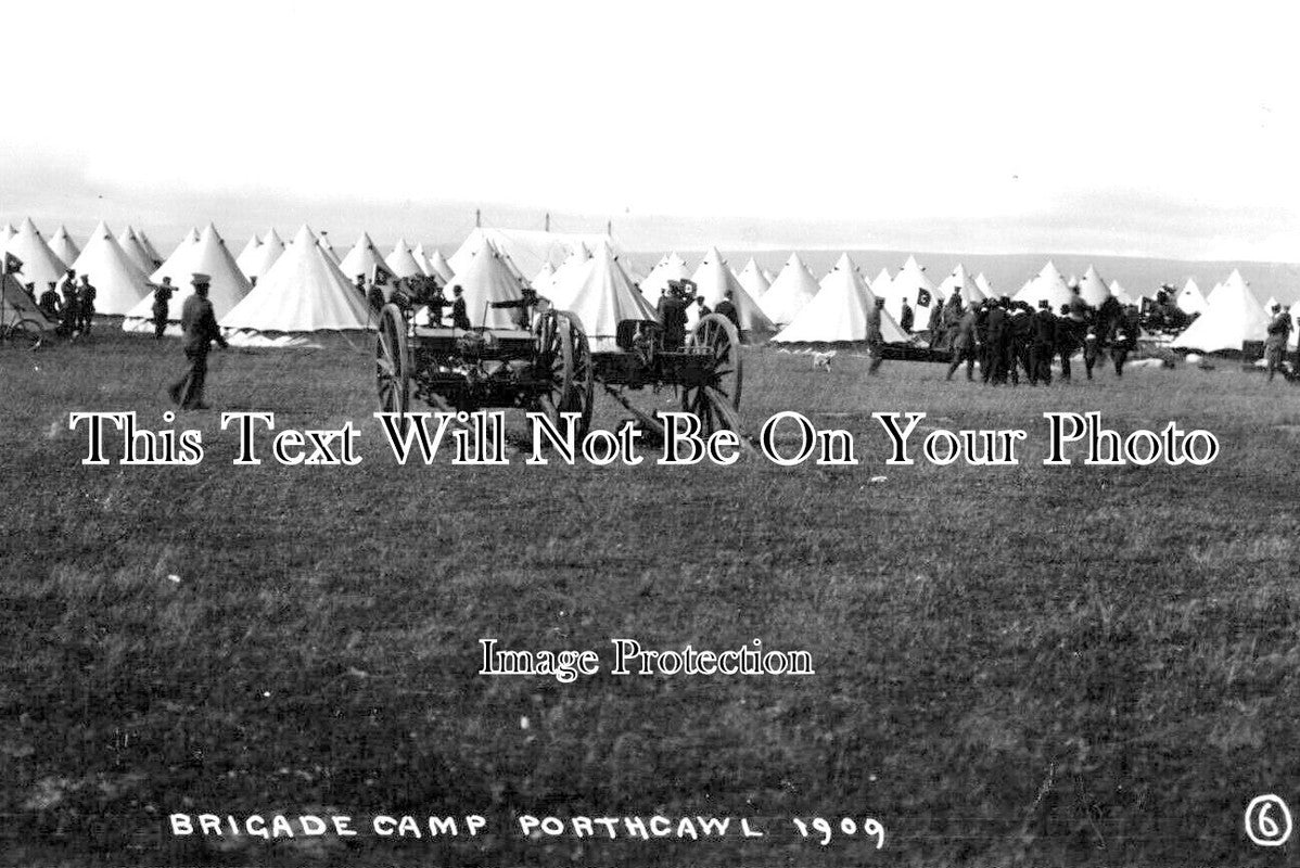 WL 936 - Brigade Camp, Porthcawl, Wales 1909