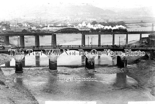 WL 941 - Bridges At Newport, Monmouthshire, Wales