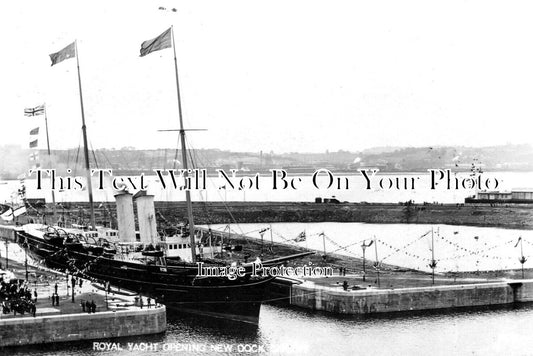 WL 942 - Royal Yacht Opening New Dock, Cardiff, Wales 1907