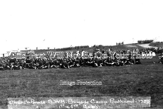 WL 953 - Church Parade SWB Brigade Camp, Porthcawl, Wales