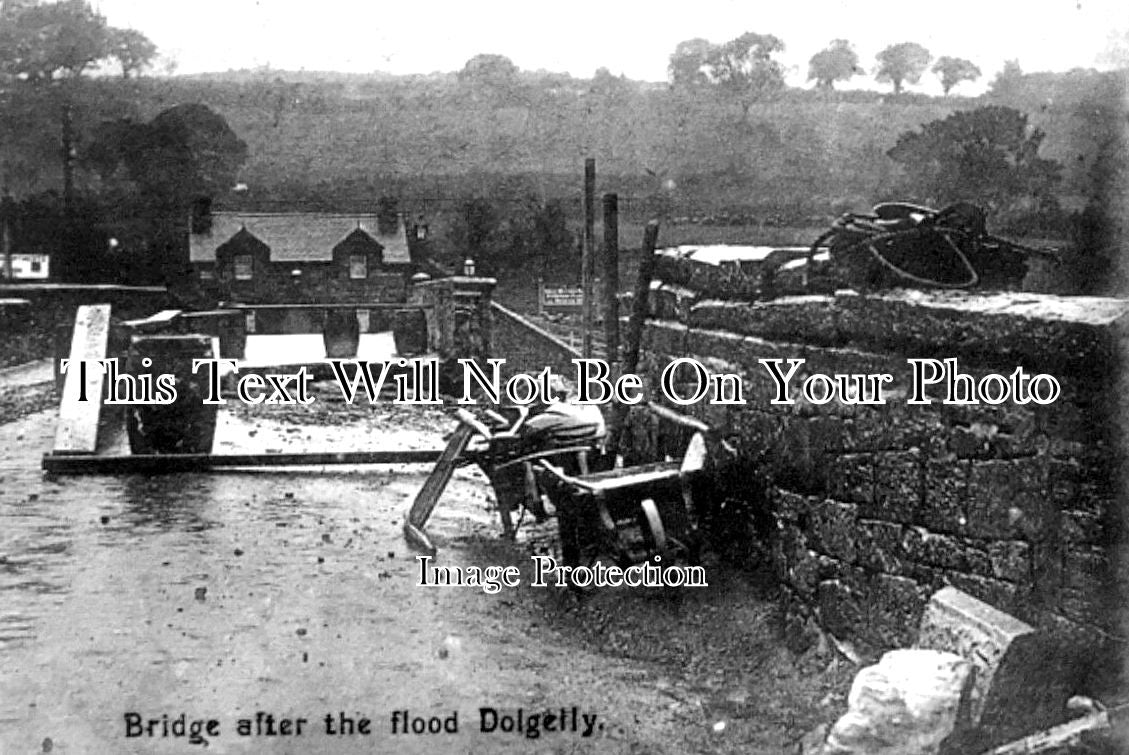 WL 997 - Bridge After The Flood, Dolgelly, Dolgellau, Wales c1903
