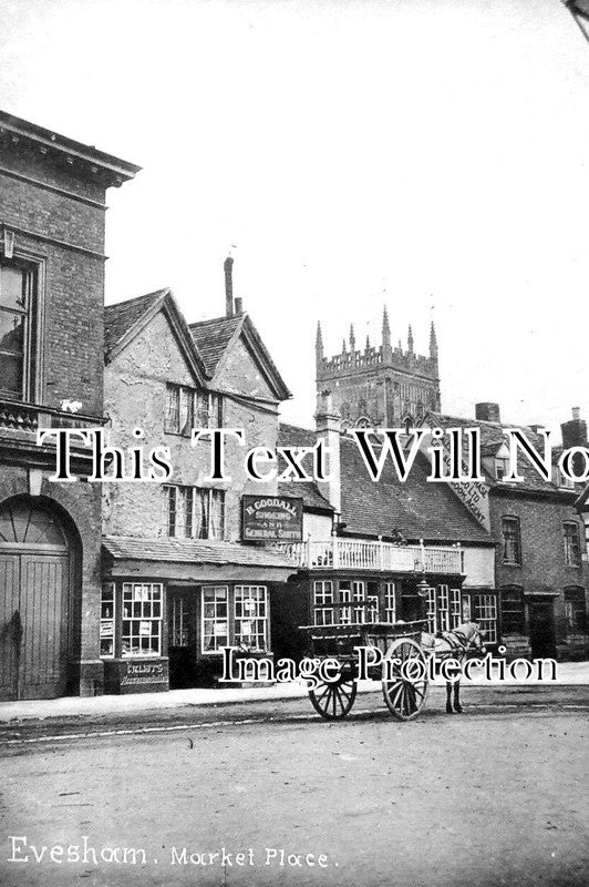WO 1024 - Evesham Market Place, Worcestershire c1905