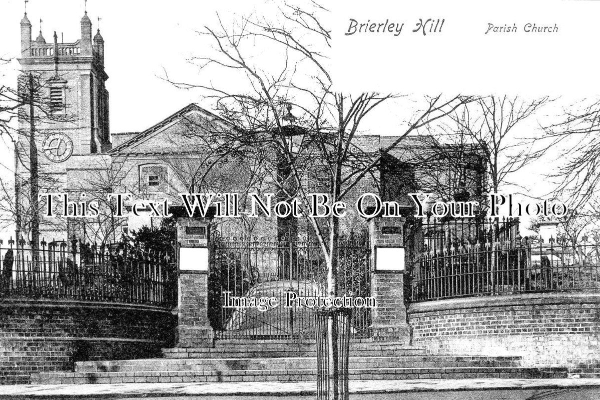 WO 1036 - Brierley-Hill Parish Church, Worcestershire