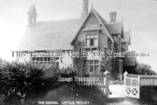 WO 1078 - The School, Little Witley, Worcestershire c1913