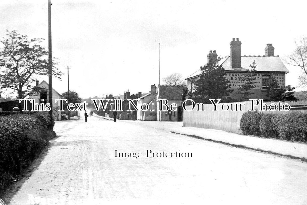 WO 1094 - Rose & Crown Pub, Rubery, Worcestershire c1907