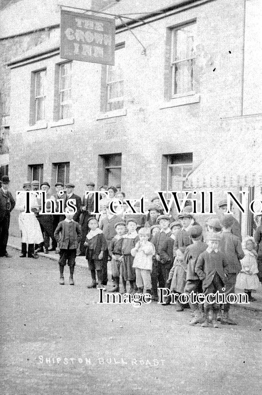 WO 1099 - The Crown Inn, Shipston Bull Roast, Worcestershire c1910