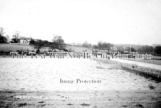 WO 1106 - The Reservoir & Canal, Barnt Green, Worcestershire